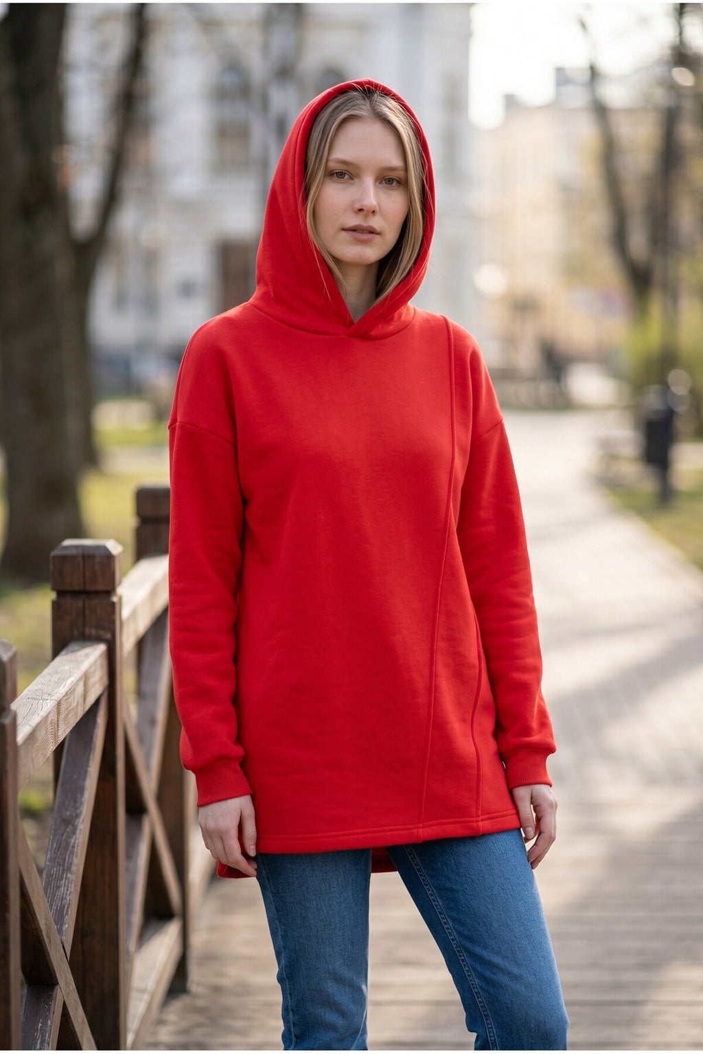 ÜÇ İPLİK SWEAT KAPÜŞONLU
