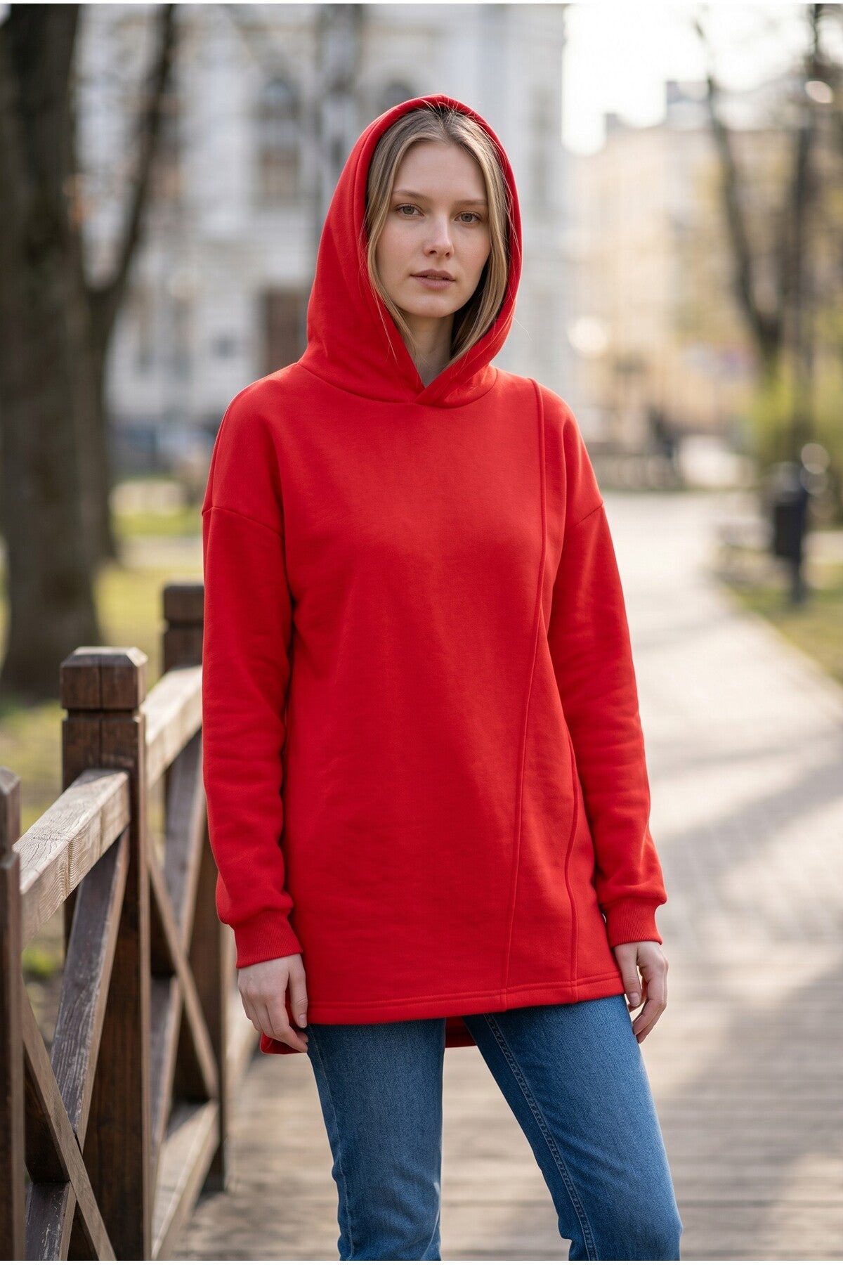 ÜÇ İPLİK SWEAT KAPÜŞONLU
